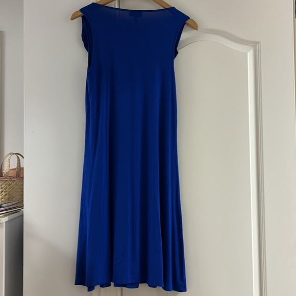 Apt. 9 Blue Mid-Length Dress with Middle Ruffle - Picture 2 of 2